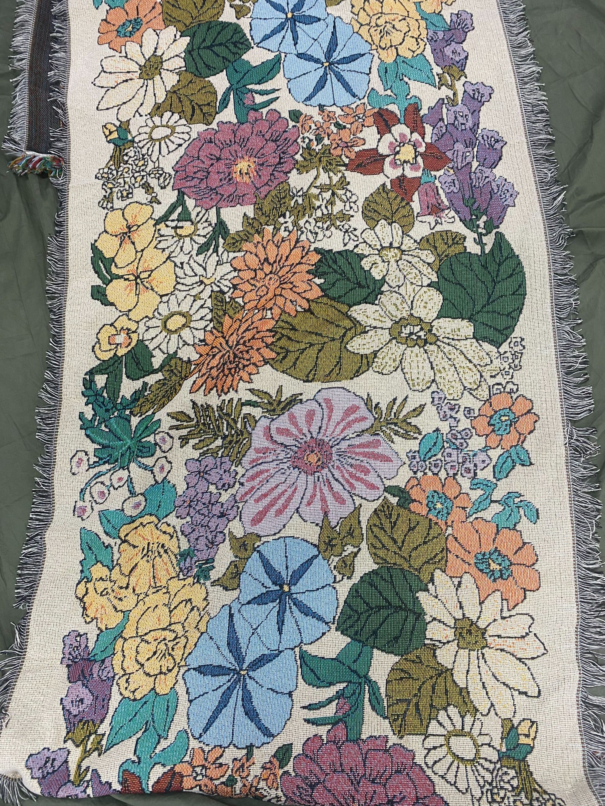 [花卉]沙发巾盖巾90*240cm