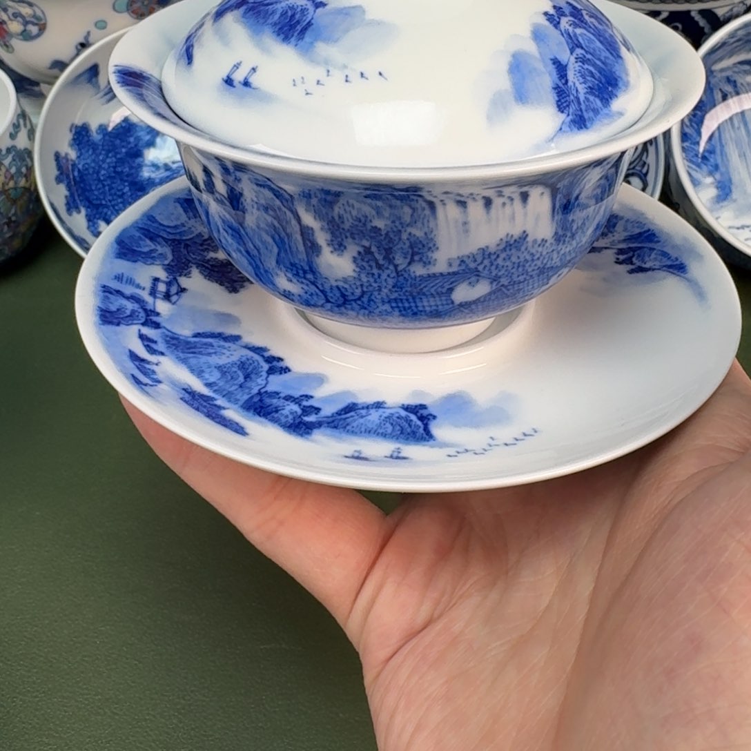 杯景德镇手工手绘茶具370