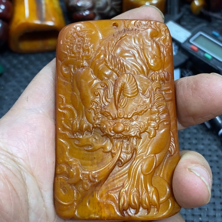 滴血莲花菩提吊坠
