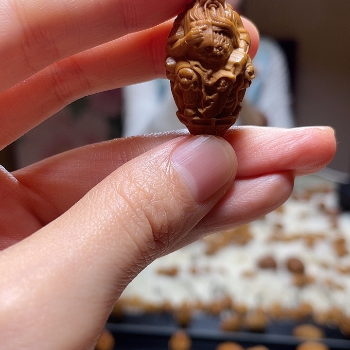 橄榄核吊坠橄榄 关公