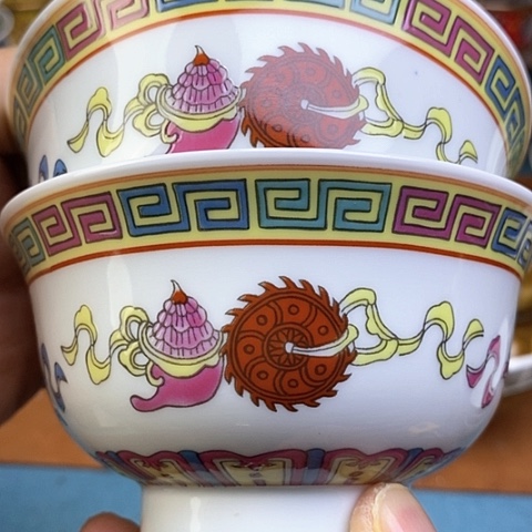 景德镇陶瓷藏式茶碗