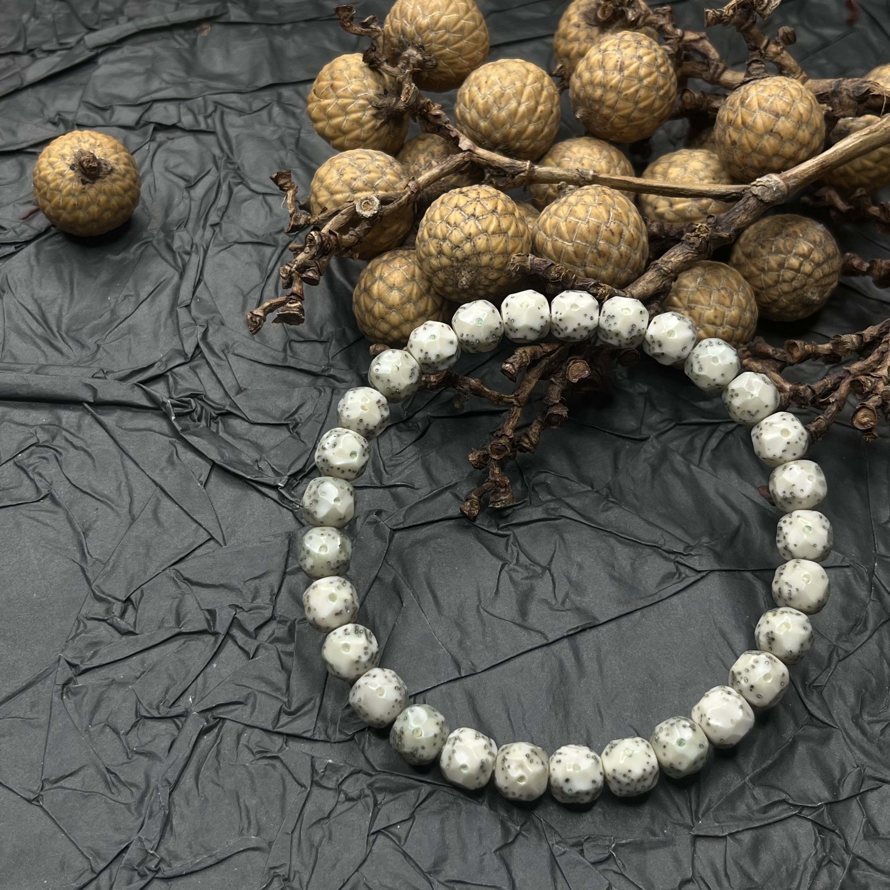 精品级7.9万象二代留白星月菩提手串A7.9WXLB