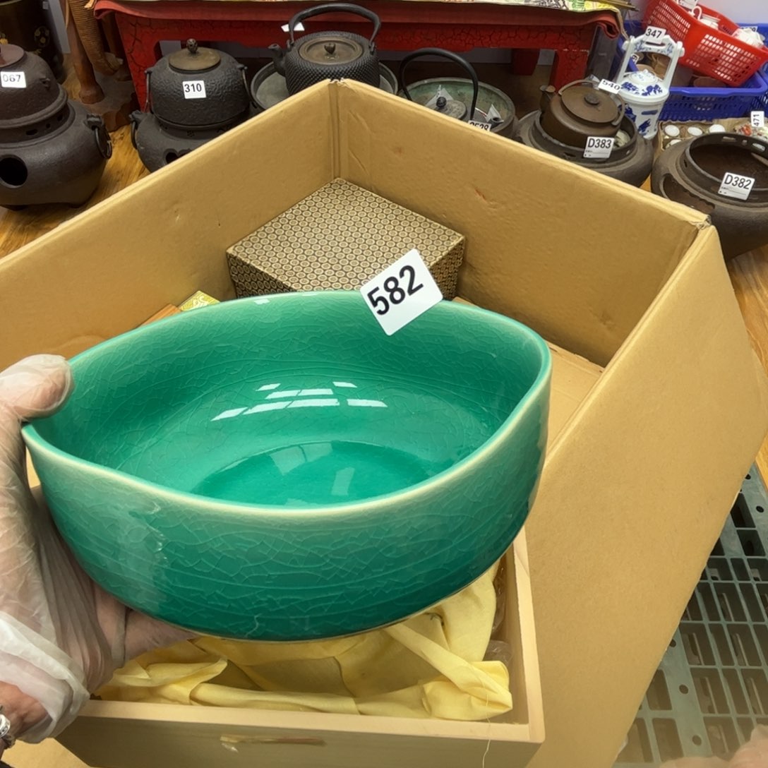 瓷片摆件工艺品摆件666