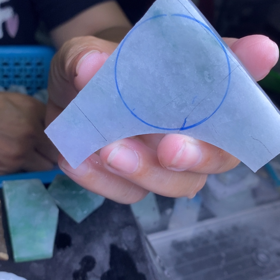 未镶嵌定制翡翠包工平安扣
