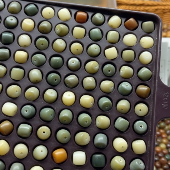 长***调吊坠白玉菩提11多宝多宝直切200