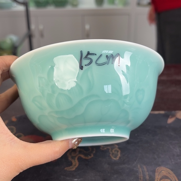 龙泉云间青瓷小米茶器