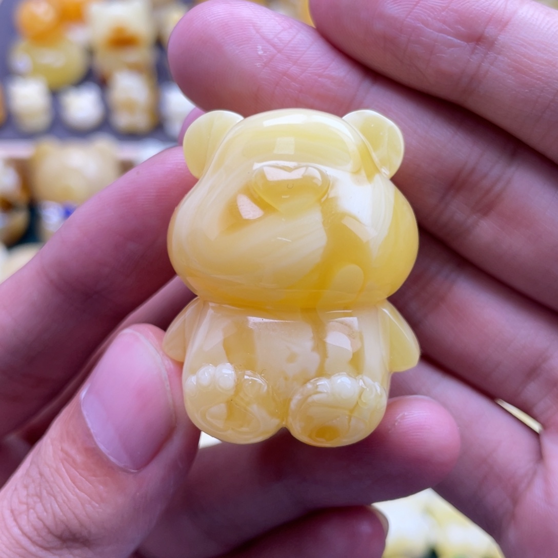 琥珀未镶嵌裸石蜜蜡