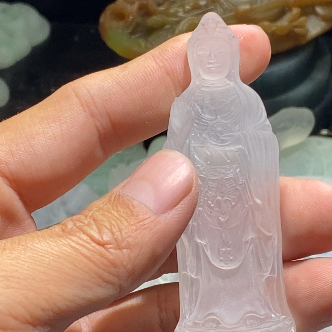 云***愁定制石英质玉未镶嵌纯天然俄料纯天然俄料