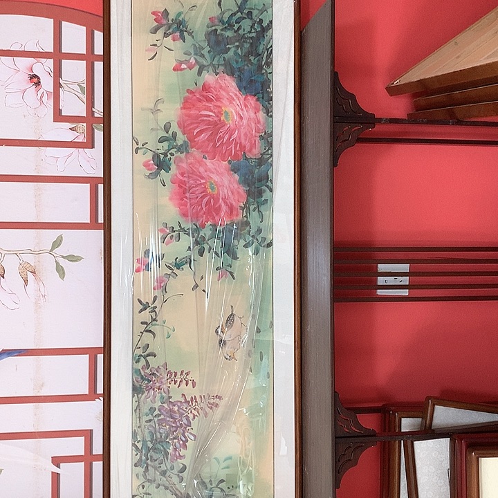国画带框47✖️162手绘包邮