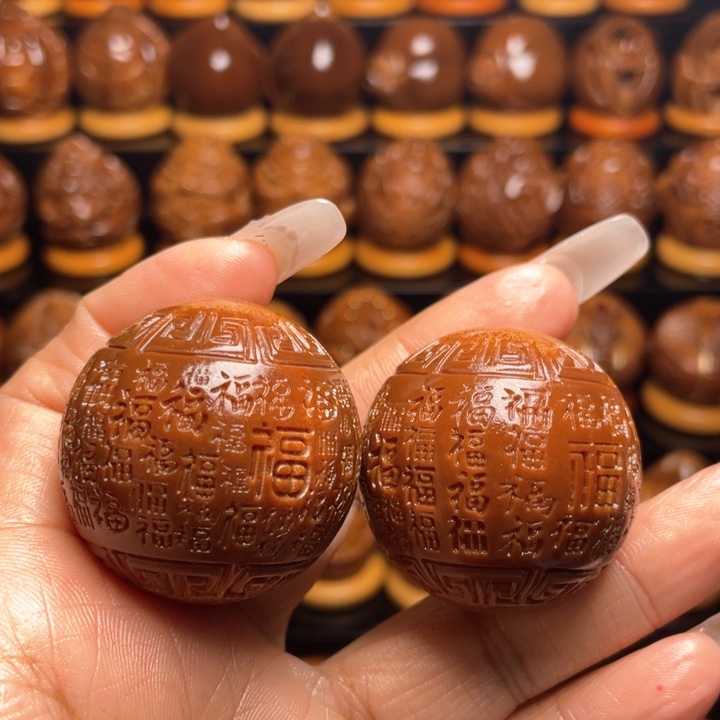 橄榄核把件⁰****࿐橄榄雕刻