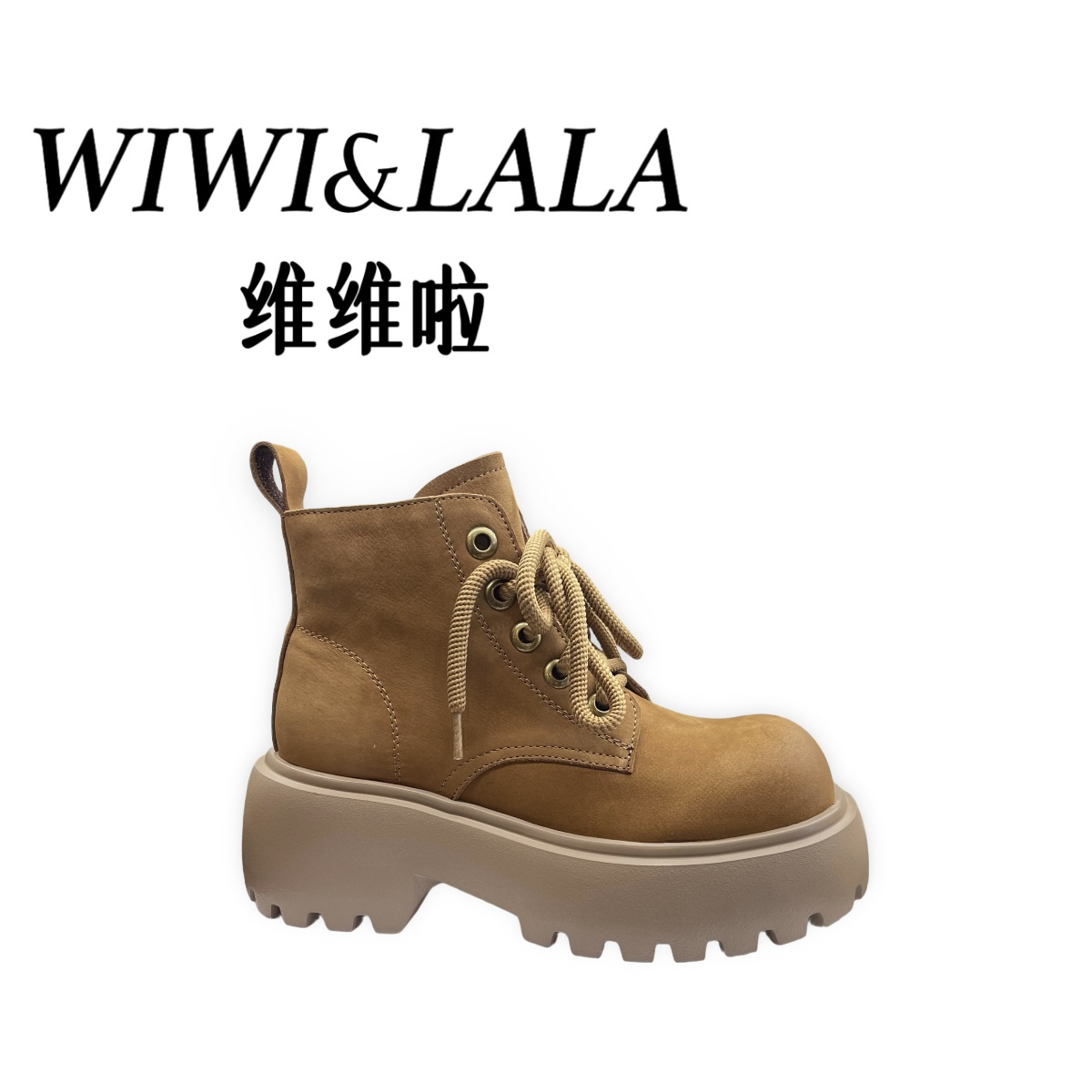 【维维啦】AW25秋款牛八戈马丁靴短靴Y 25056-1
