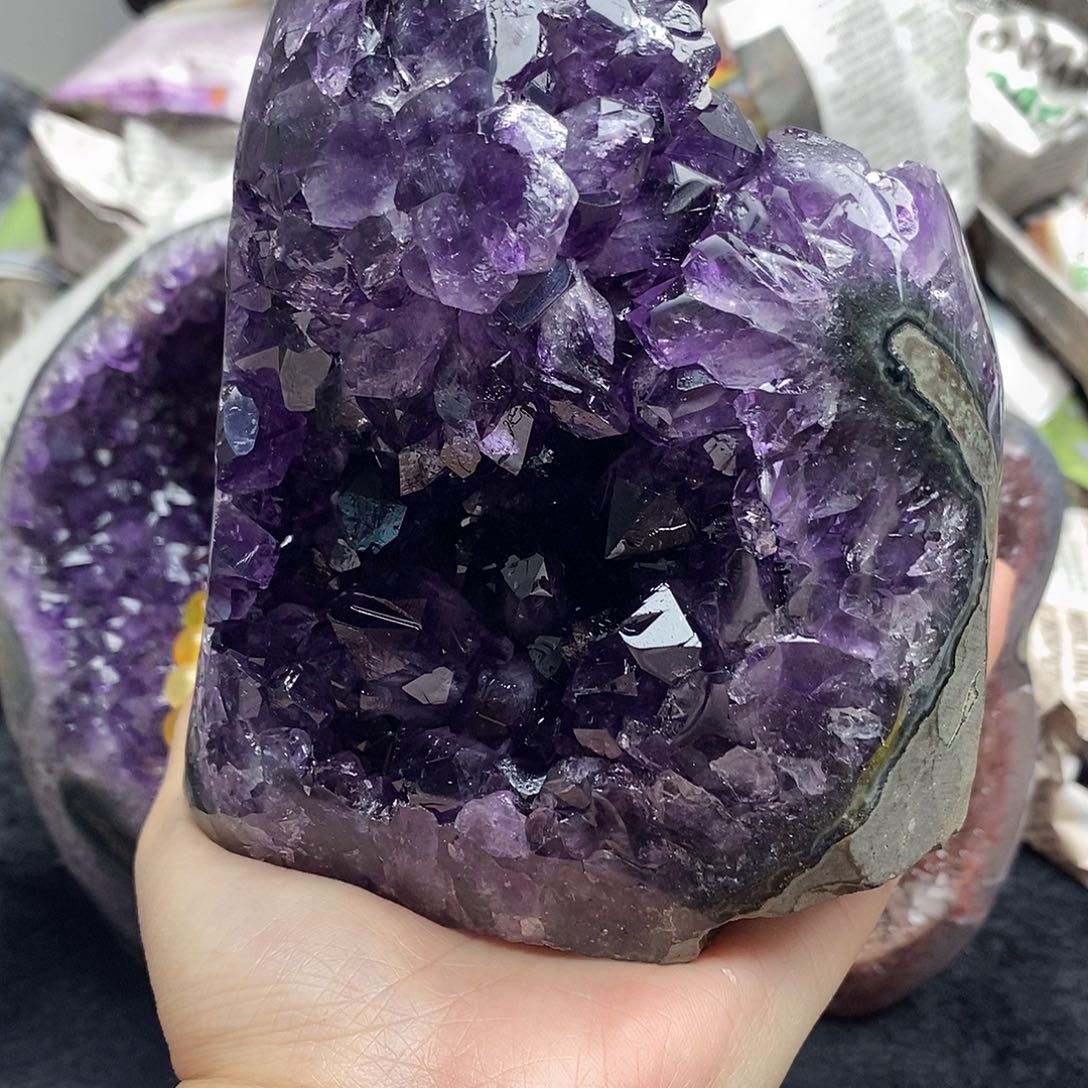 紫晶大型摆件（非配饰）未镶嵌