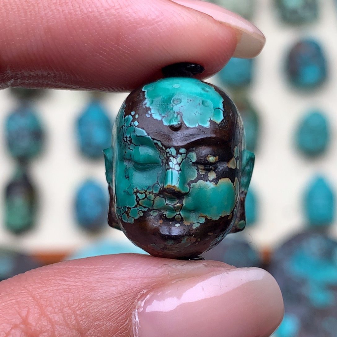 绿松石未镶嵌配饰