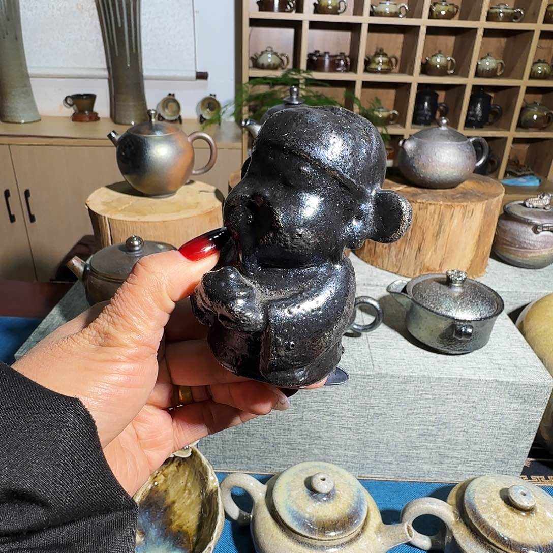 杯建水紫陶柴烧杯