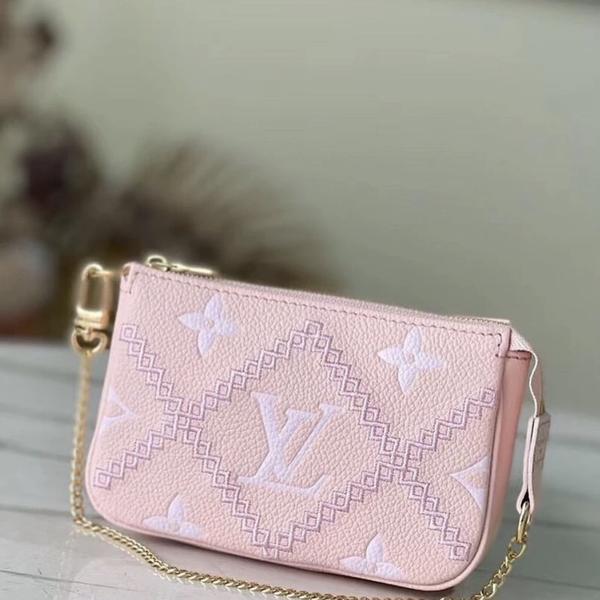 大吉中古/Lv樱花粉刺绣小麻将