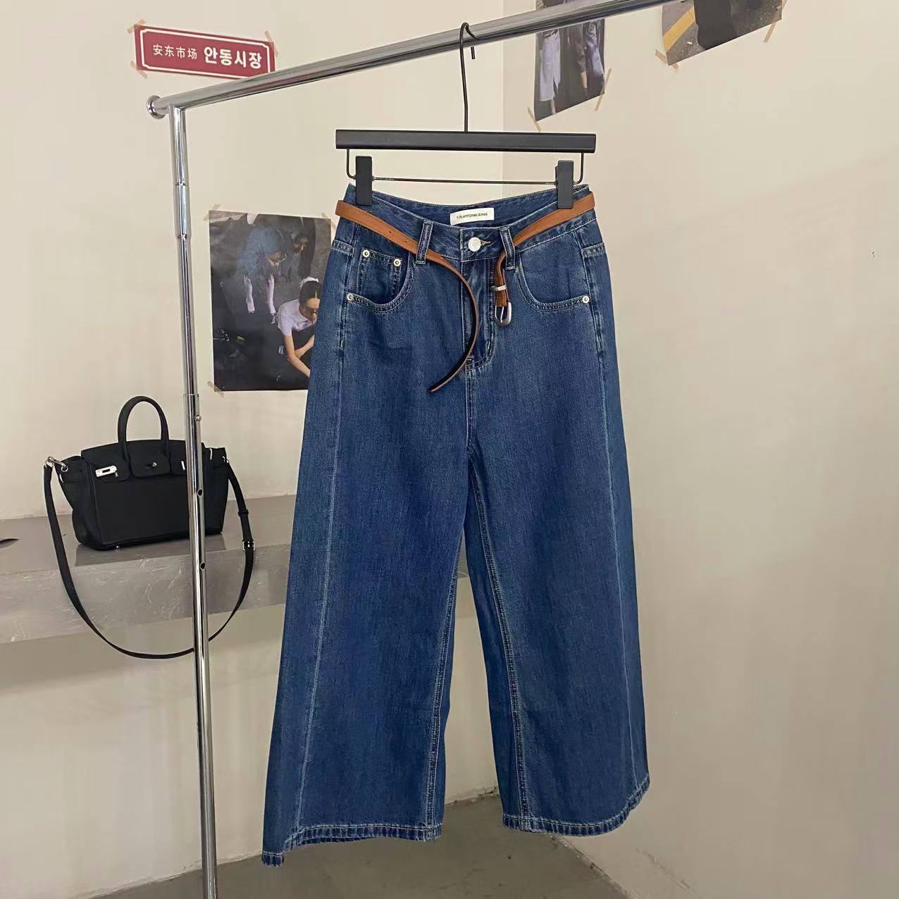 【ARONG阿荣家】裤子25562-海洋蓝-SML-XL