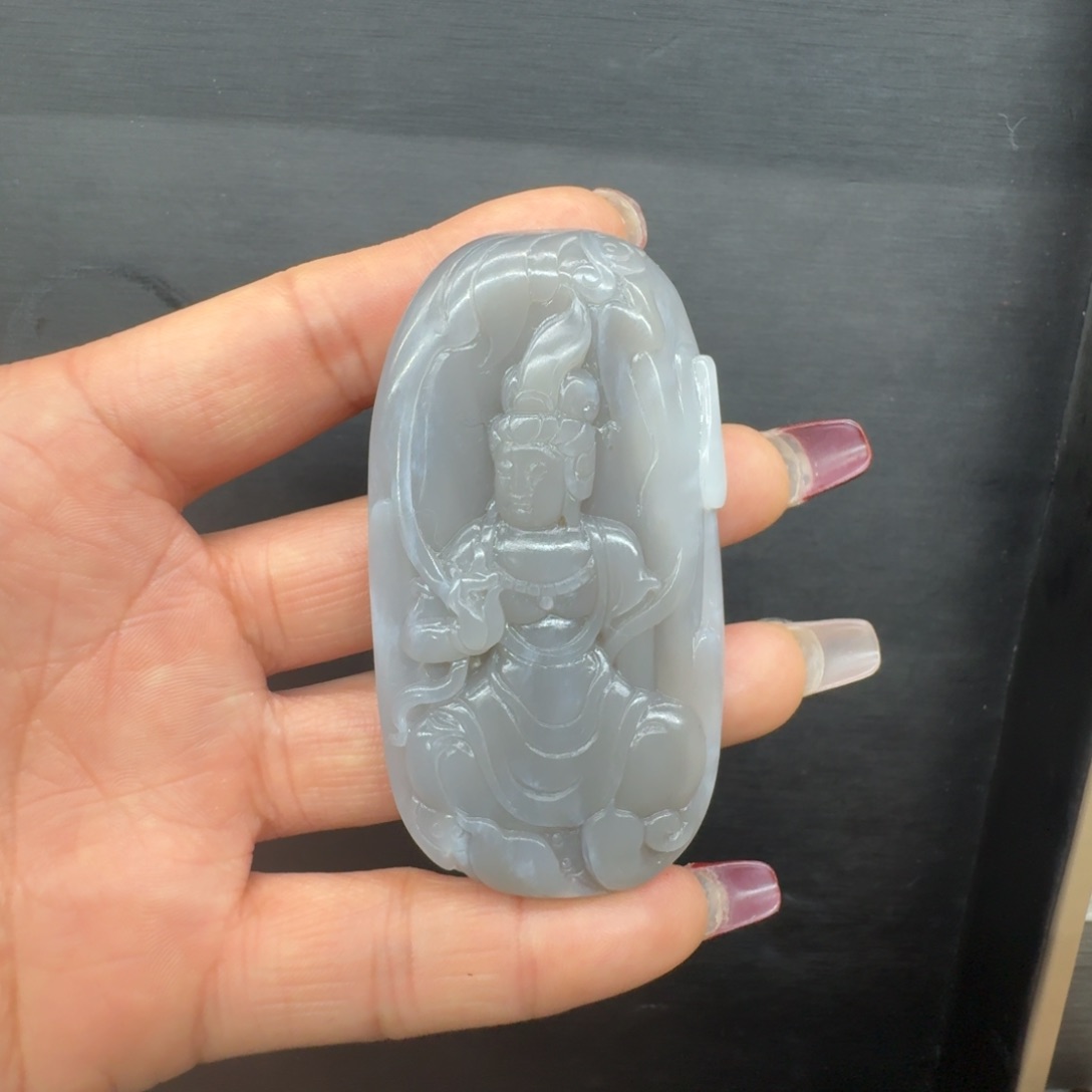 和田玉挂件未镶嵌汐*