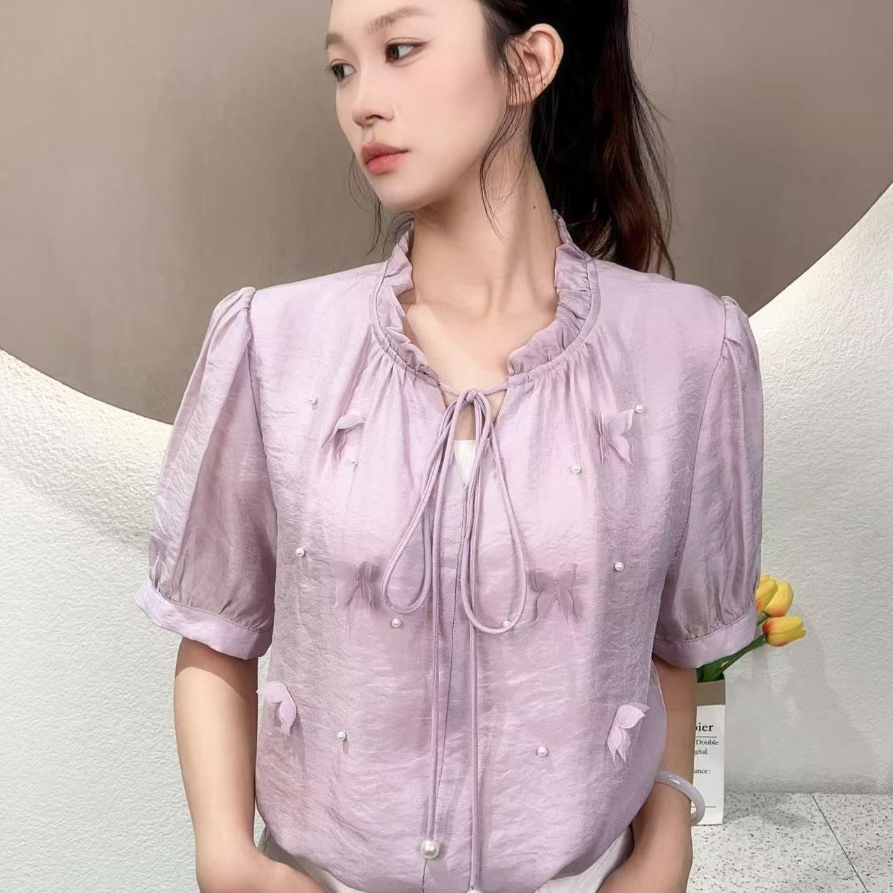 倾涩QINGSE时尚休闲衬衫72521209