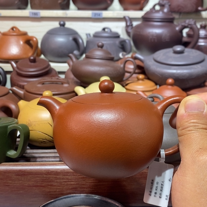 茶壶紫砂精工制作