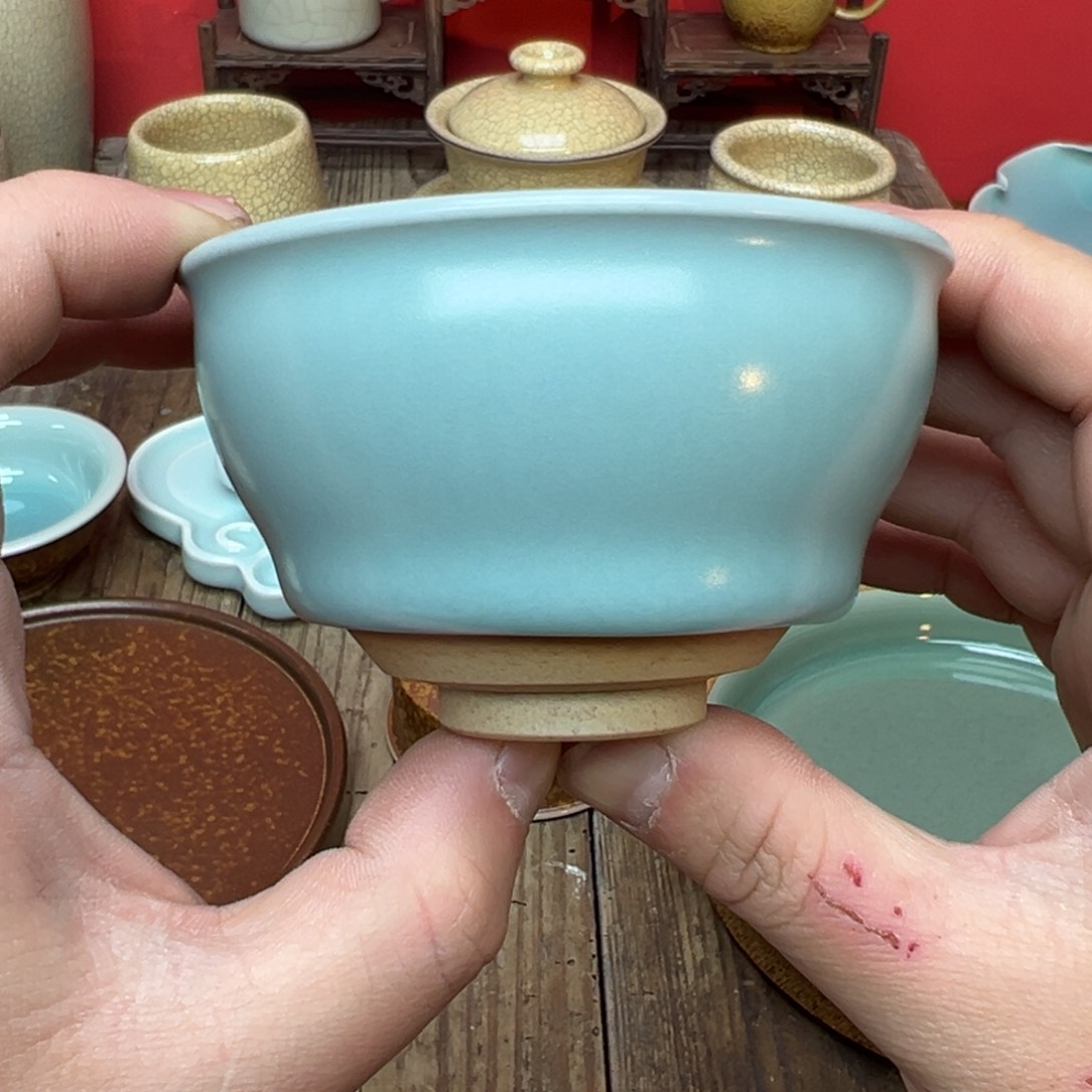 平*郭青瓷茶器青瓷茶器