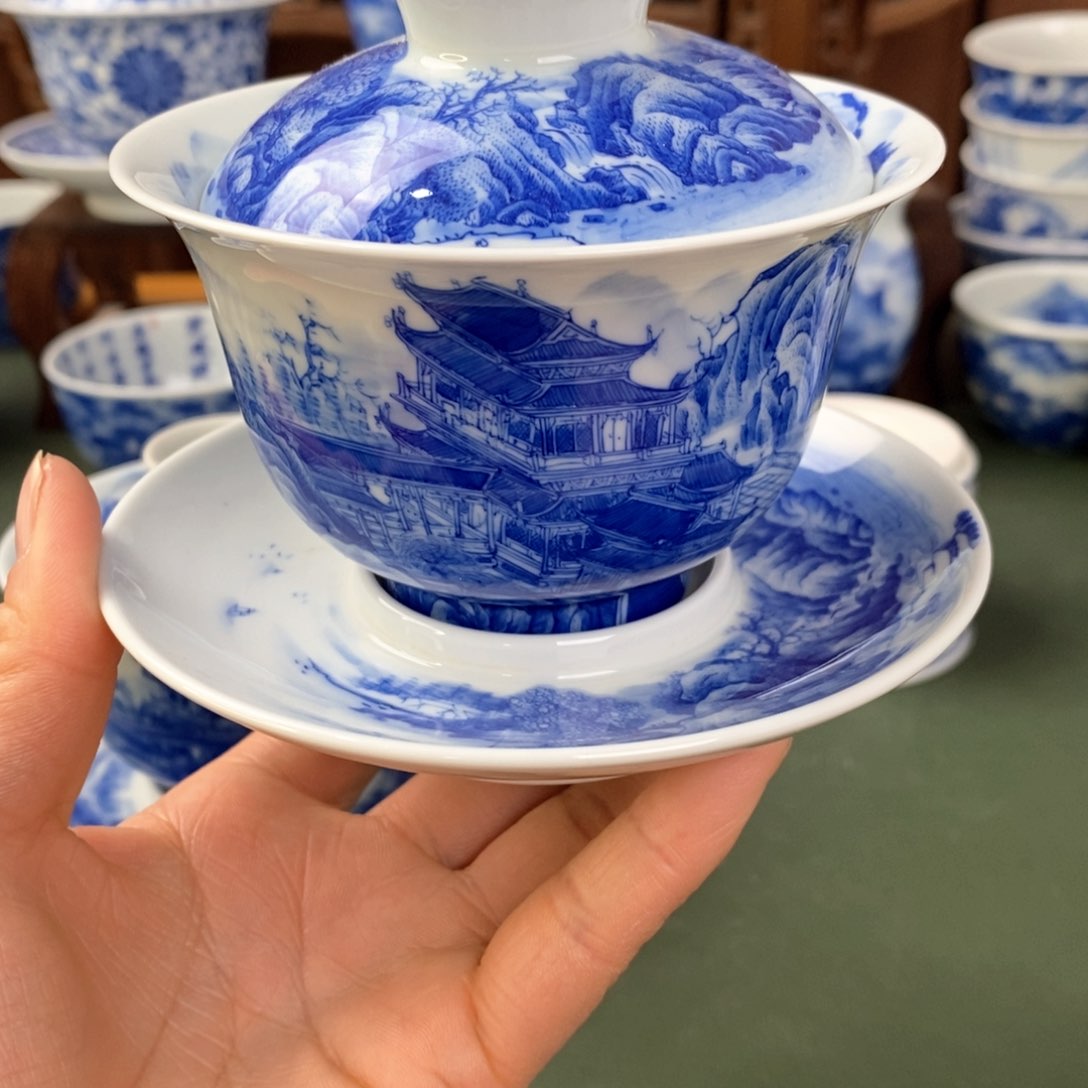 杯景德镇陶瓷手工手绘