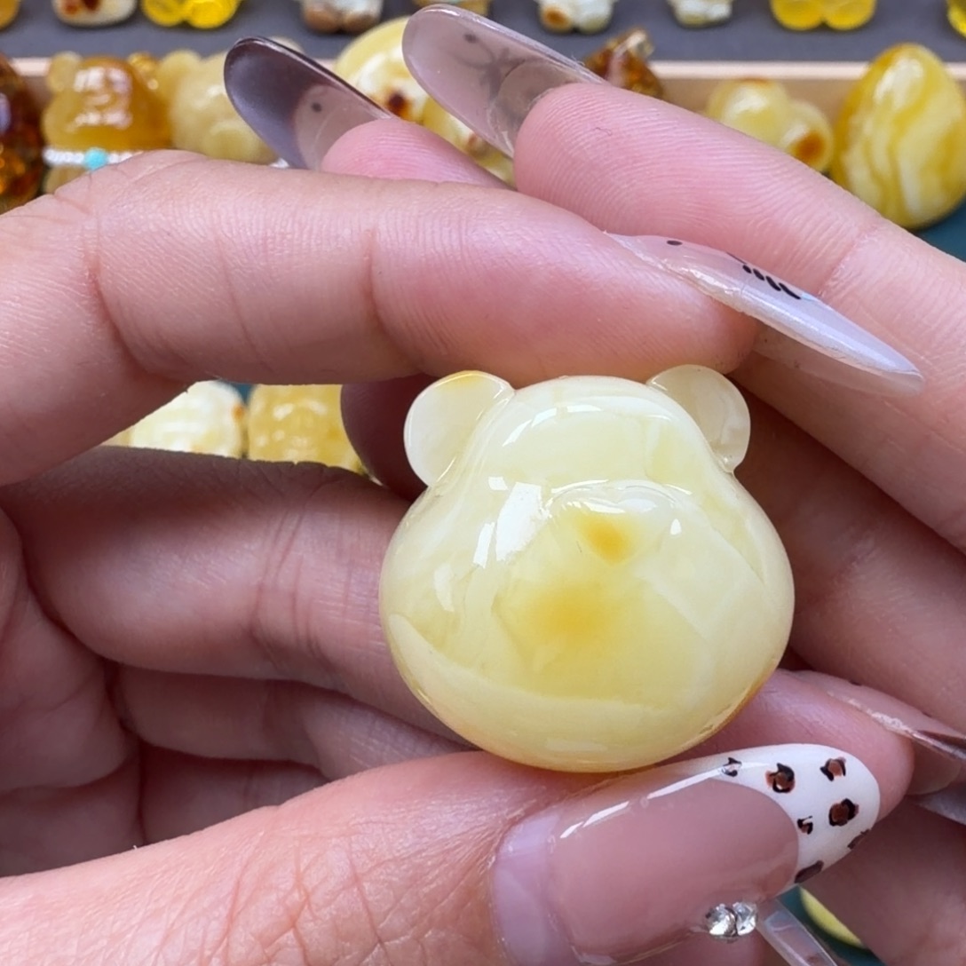 蜜蜡未镶嵌裸石蜜蜡