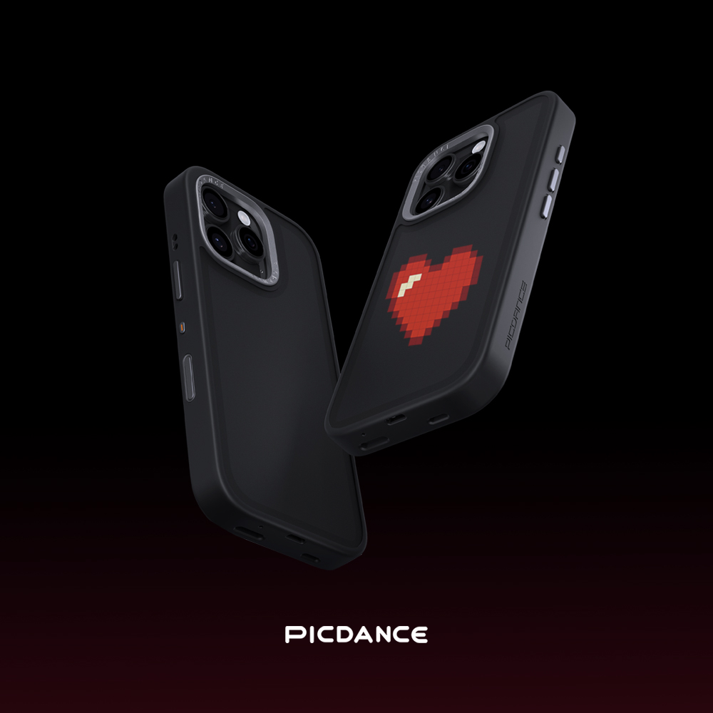 DIY会动会亮的手机壳✨ 动画/图案随心换，告别静态呆板！- Picdance