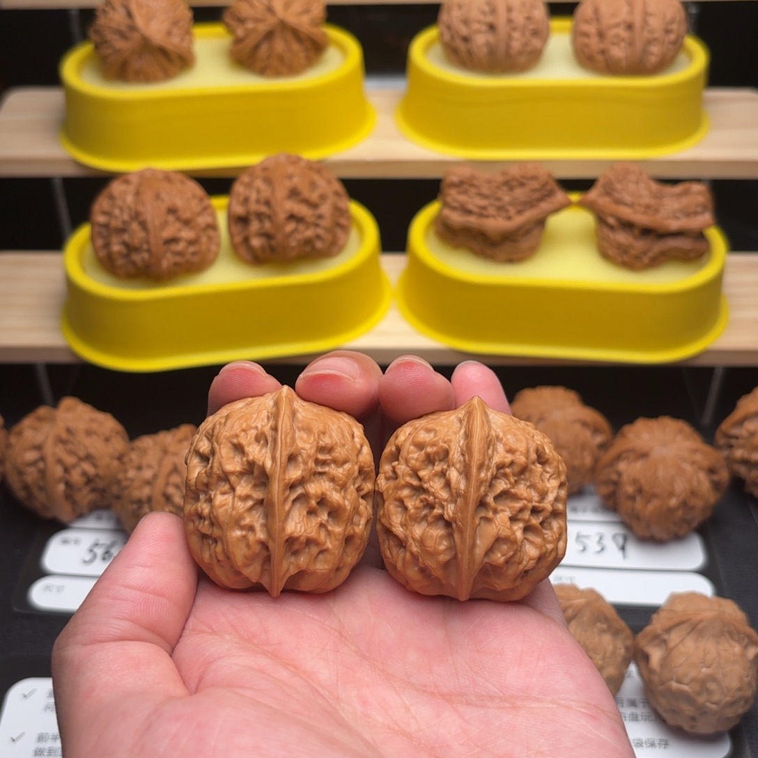 文玩核桃把件36将军膀556