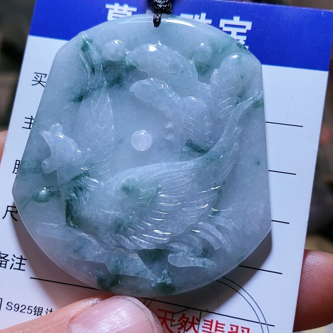 翡翠颈饰未镶嵌翡翠26