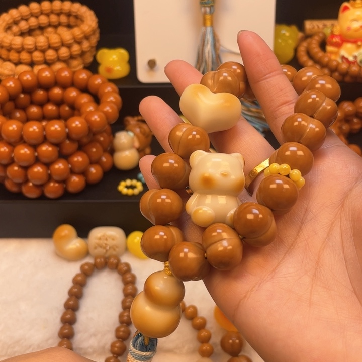 没***柔核桃手串/手链16屁桃