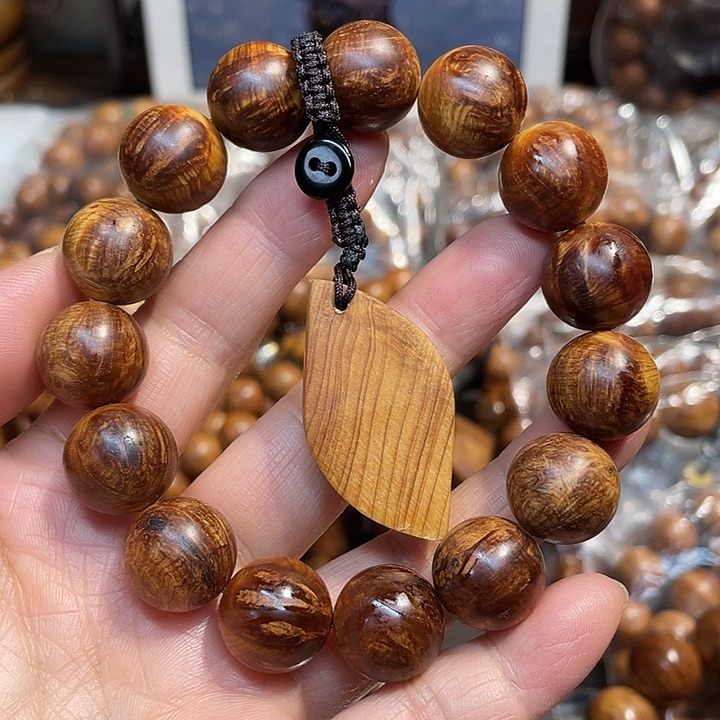 柏木（崖柏）手串/手链15满凤尾