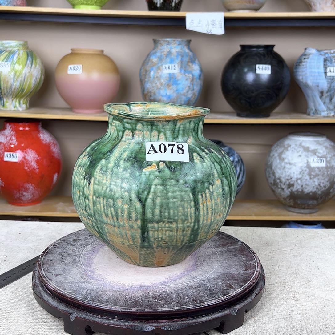 陶瓷078花瓶摆件创意的