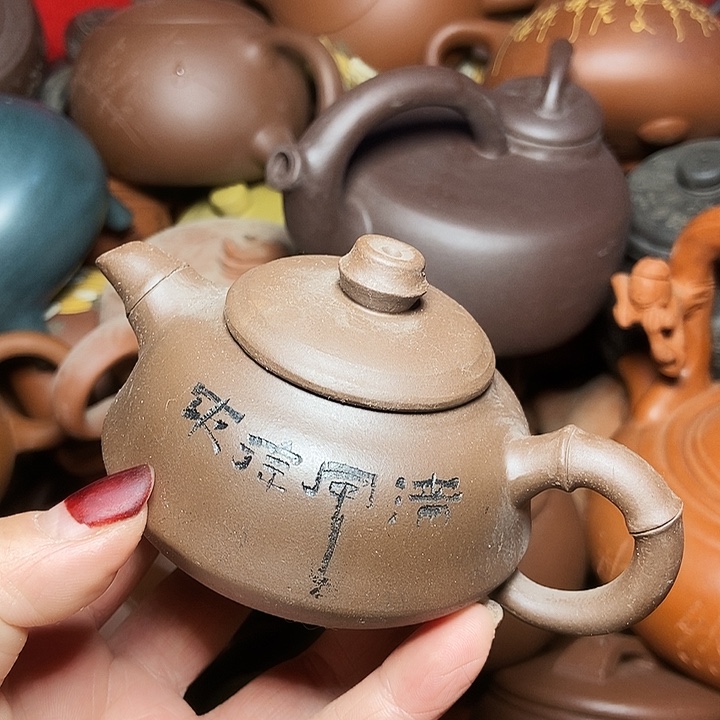 全手工制作宜兴紫砂茶壶