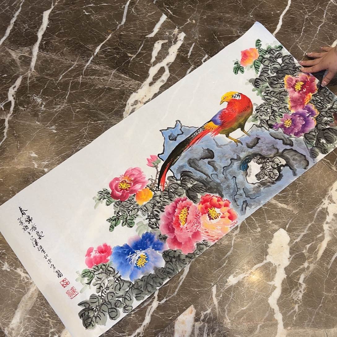 横款精品书画作品