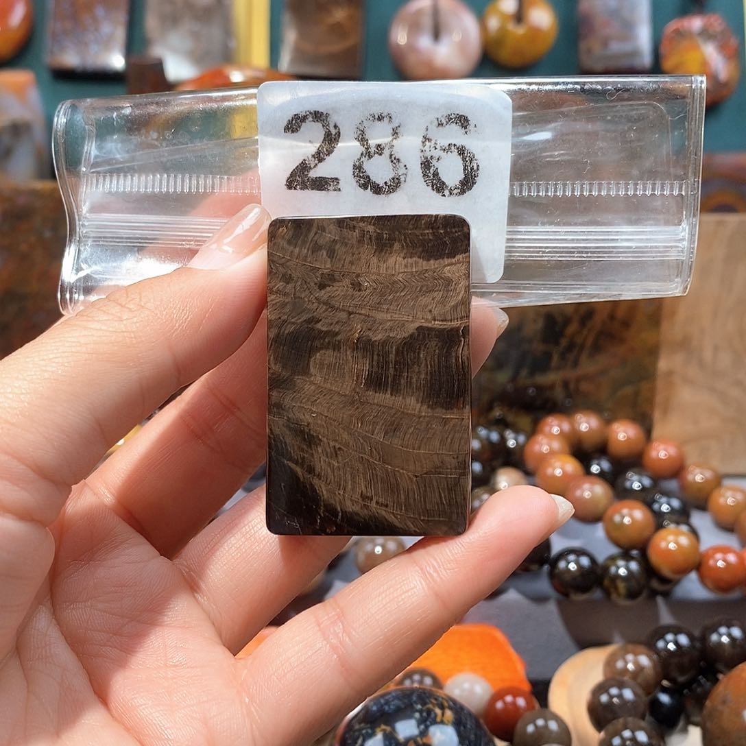 硅化玉天然北票硅化玉牌子未镶嵌