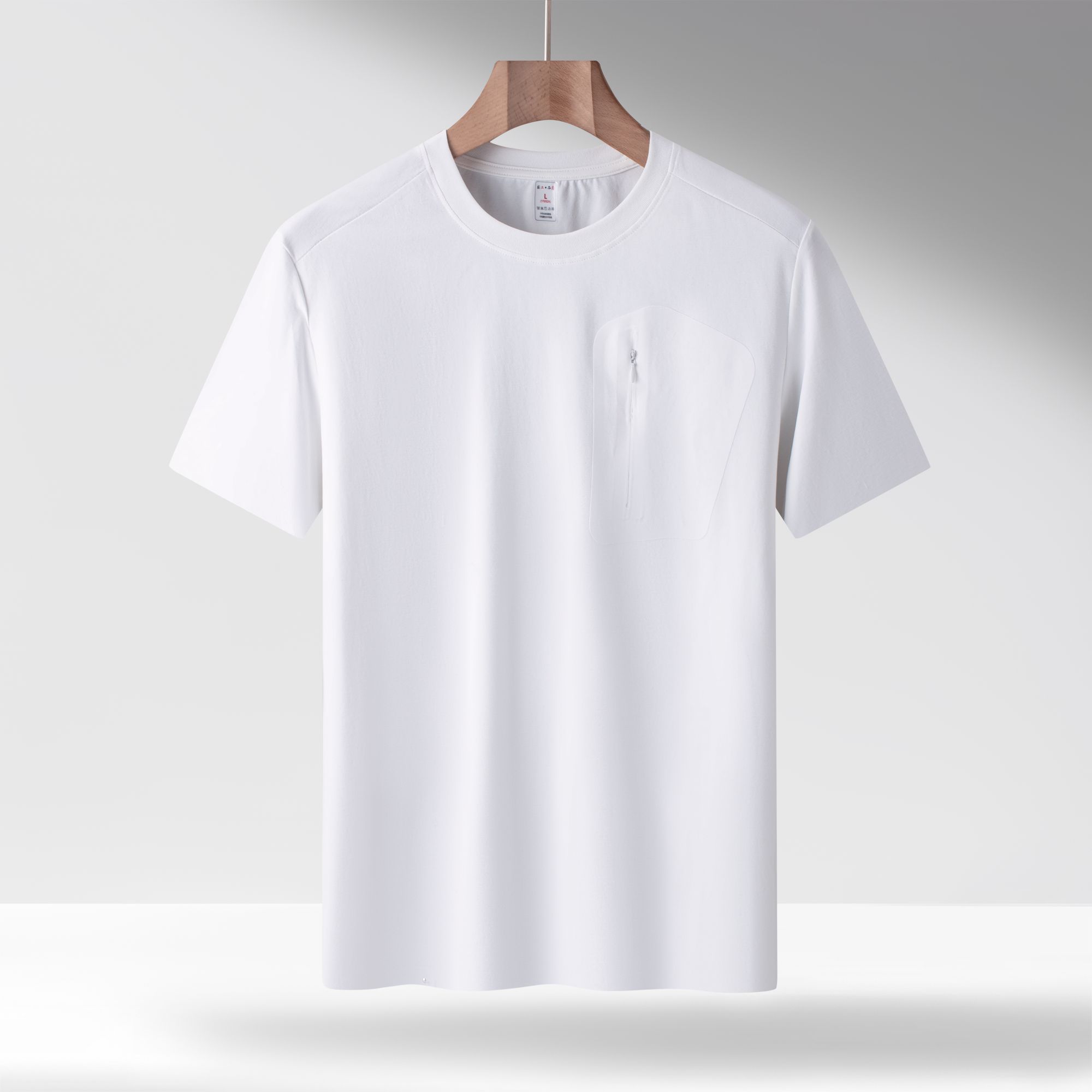 2025年夏季新款轻薄透气短袖迪桑棉百搭气质宽松T恤简约弹力简约