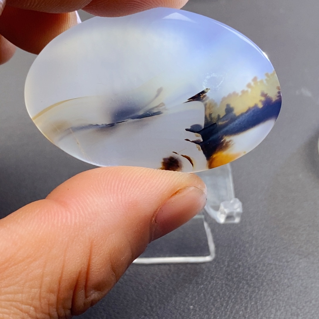 林***红玛瑙/玉髓未镶嵌颈饰