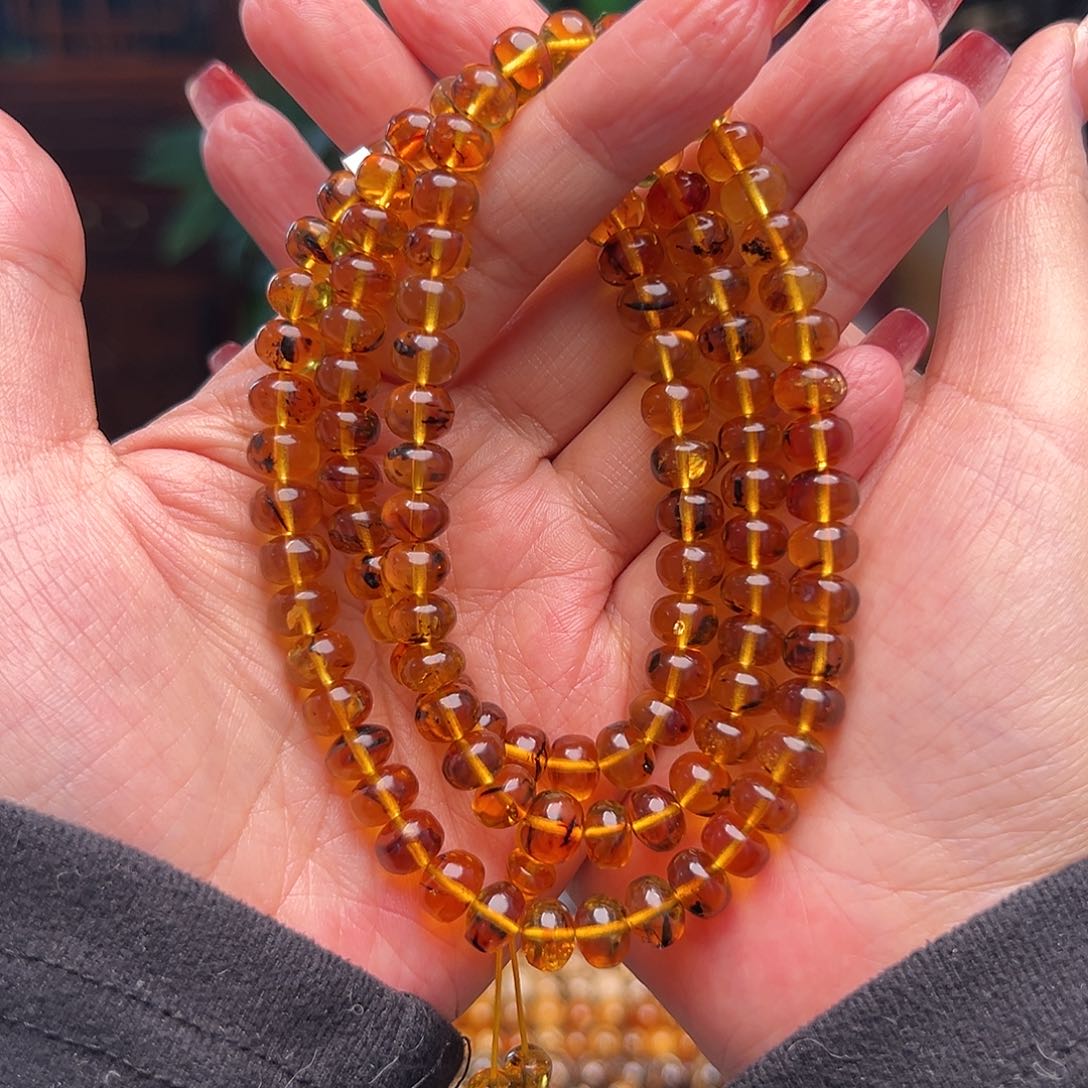 琥珀裸石未镶嵌抚顺琥珀20471，8