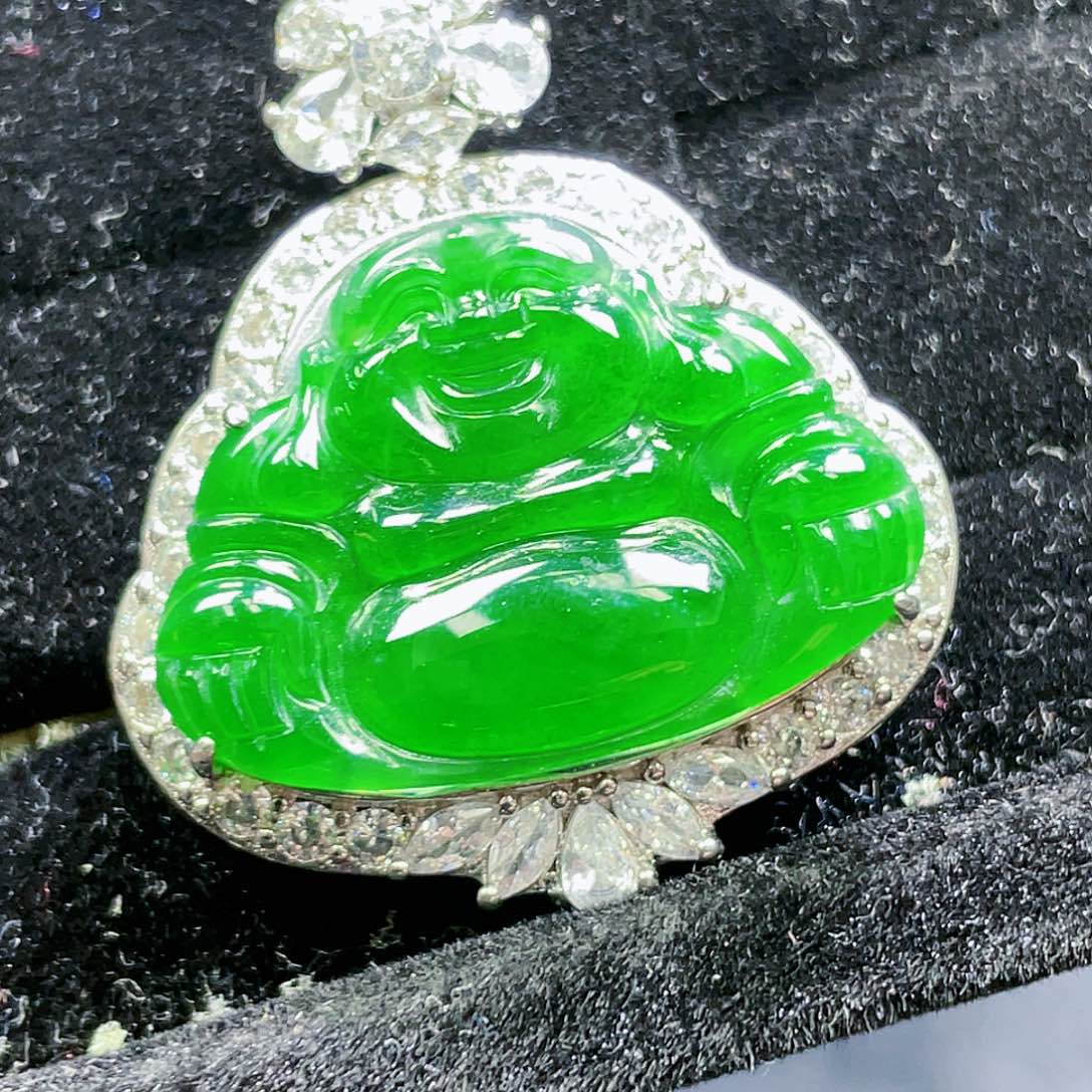 翡翠颈饰未镶嵌217，