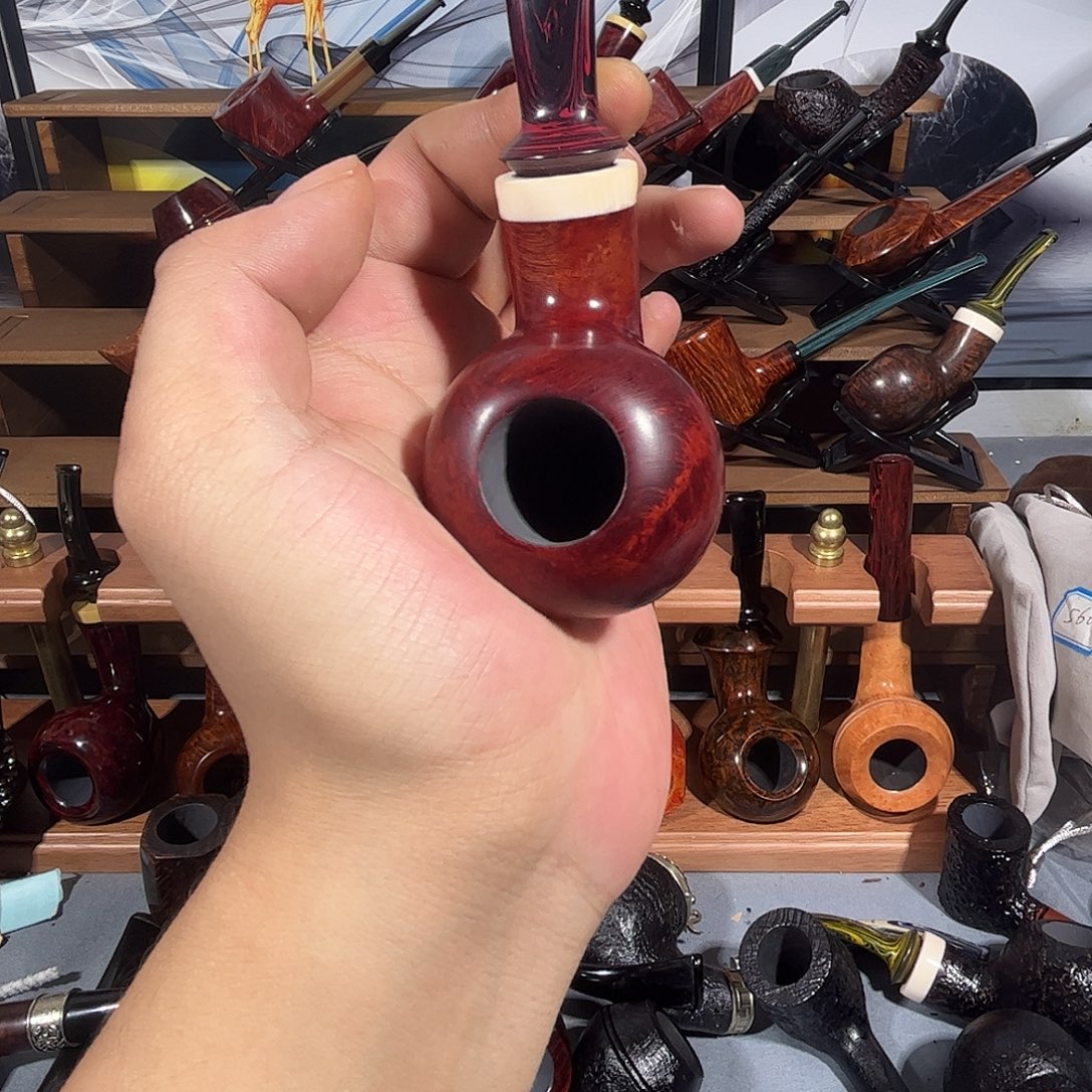 石楠木苹果空腔烟斗