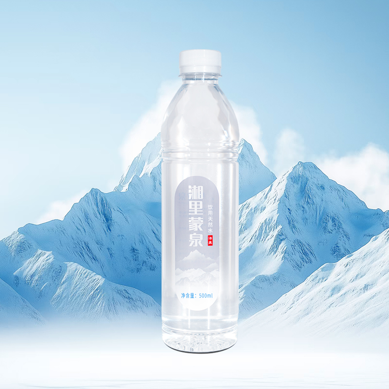 【买三件送一件，到手96瓶，免配送费，】一次配送，湘里蒙泉，500ML/24瓶/件