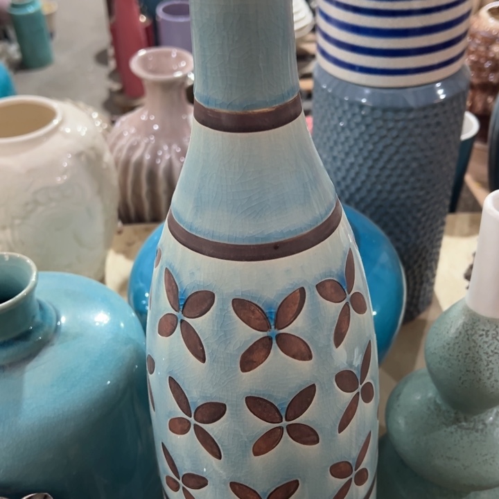 陶瓷花瓶摆件外贸出口微瑕捡漏