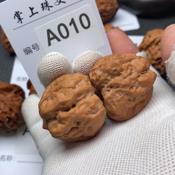 文玩核桃把件蛤蟆010