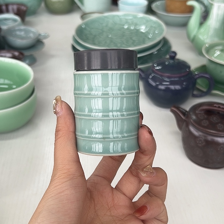 小米茶器龙泉青瓷