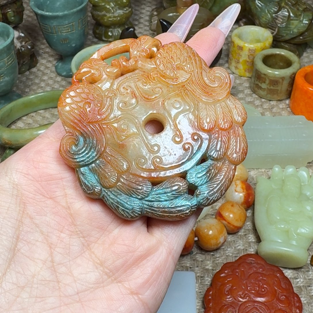吊坠白玉菩提挂件