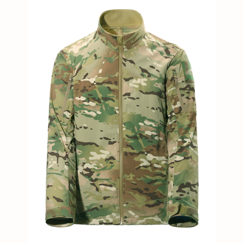 鹰爪锁子甲战术功能夹克男士春秋立领外套户外战术风衣