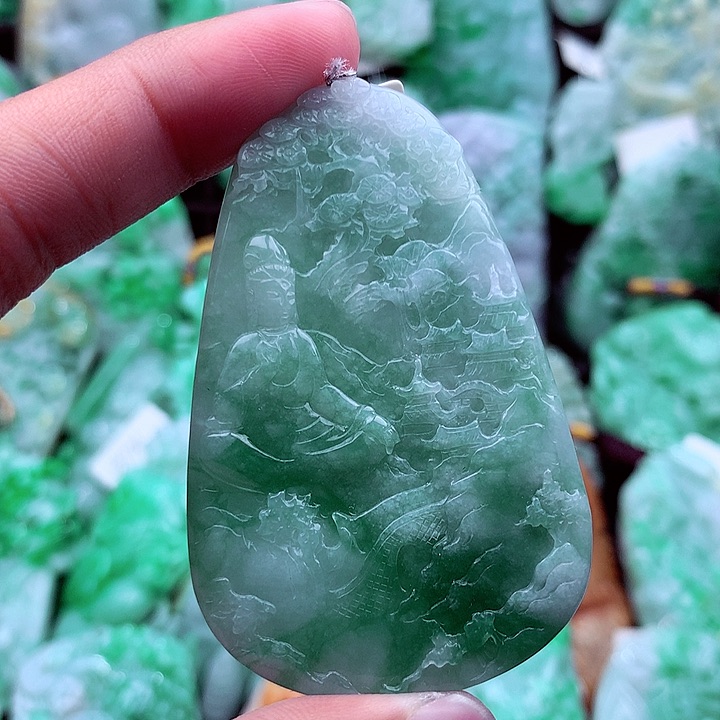 翡翠吊坠(不含链)未镶嵌