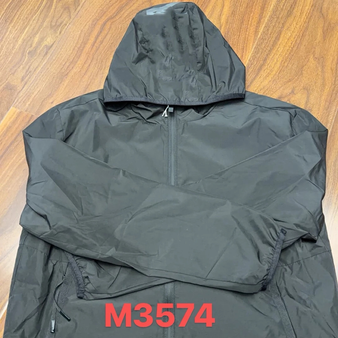 M3574 新款男士连帽印花夹克