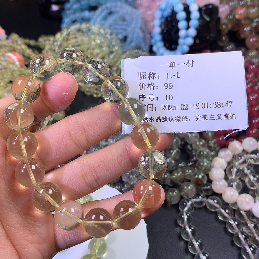 水晶手链未镶嵌L**L天然