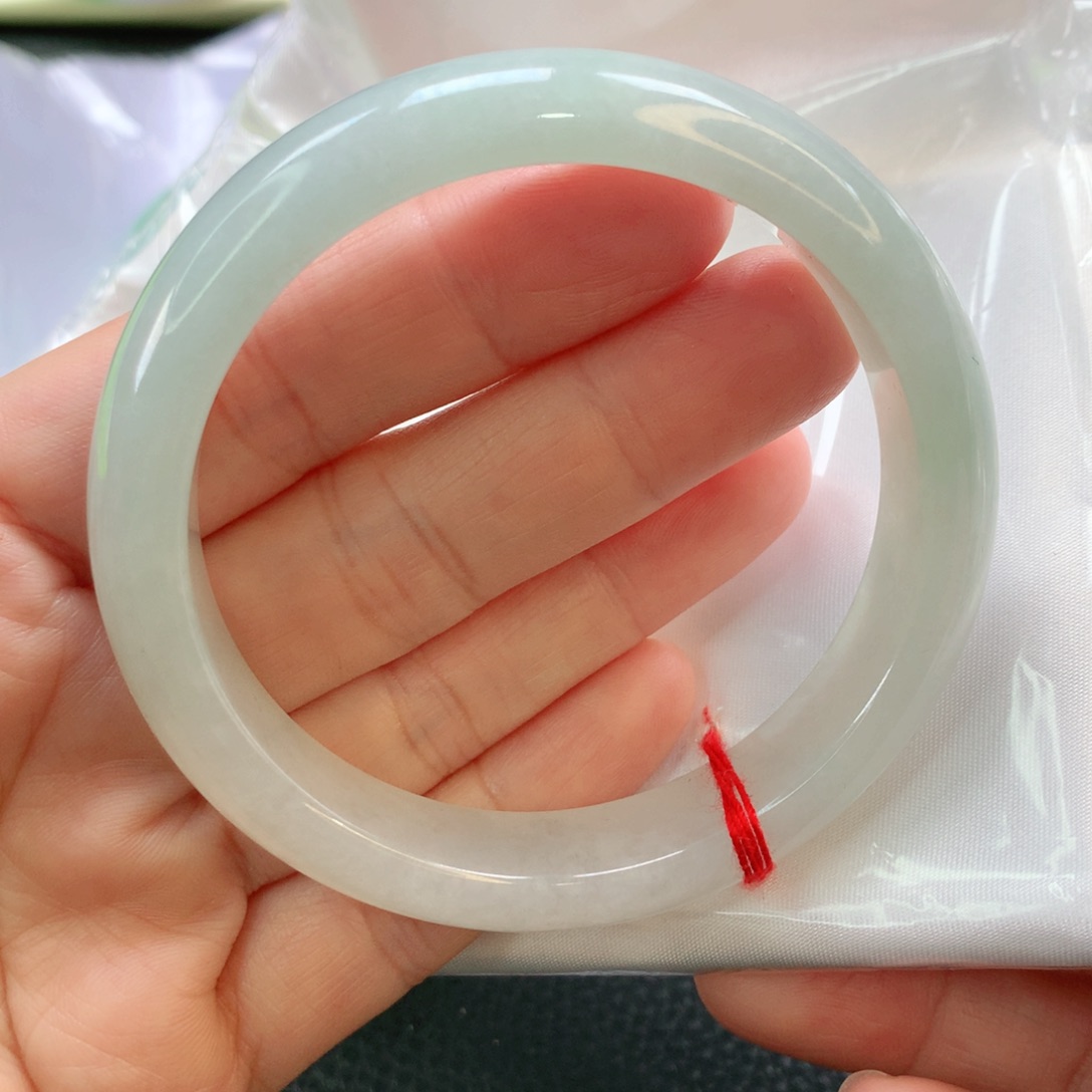 翡翠手镯未镶嵌58正